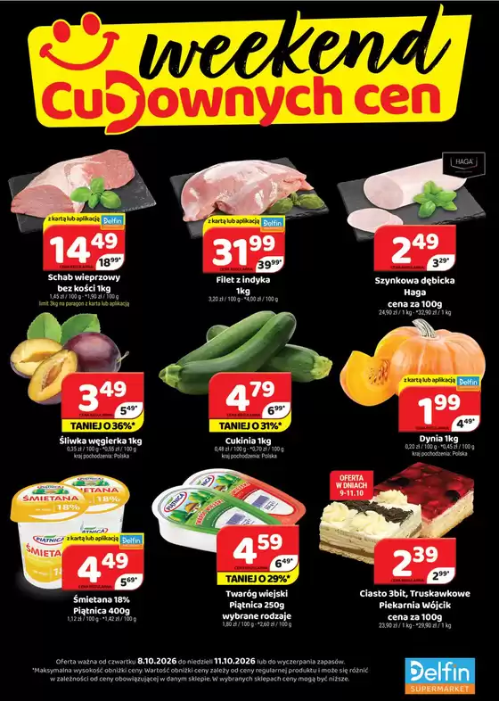 Katalog Delfin | Nasze najlepsze okazje | 2026-10-08T00:00:00.000Z - 2026-10-11T00:00:00.000Z
