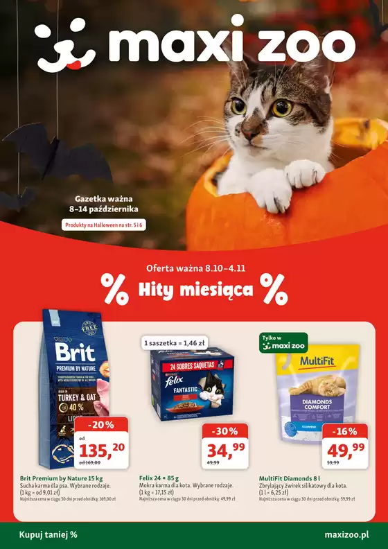 Katalog Maxi Zoo | Hity miesiąca | 2026-10-08T00:00:00.000Z - 2026-11-04T00:00:00.000Z