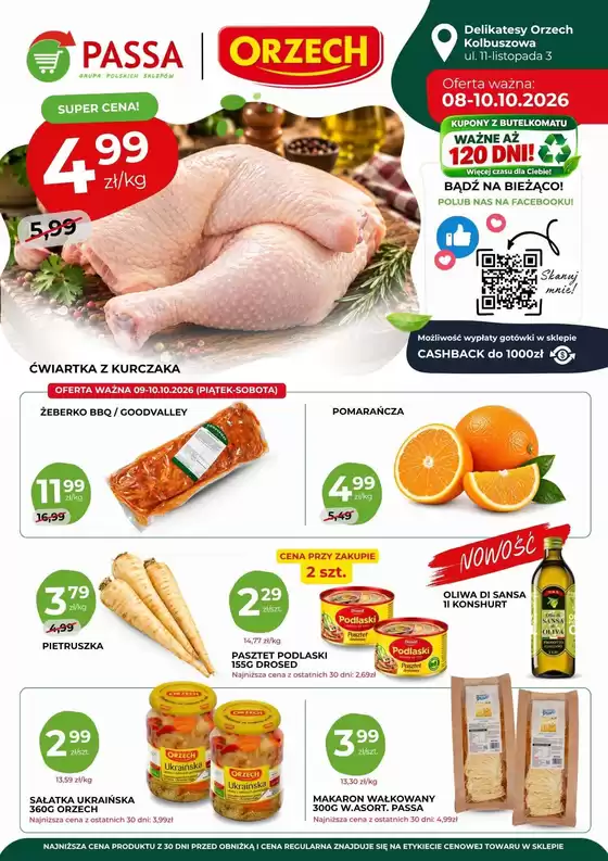 Katalog Orzech | Rabaty i promocje | 2026-10-08T00:00:00.000Z - 2026-10-10T00:00:00.000Z