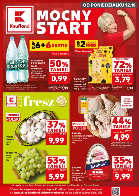 Katalog Kaufland | Kaufland Mocny Start ważne do 14.10 | 2026-10-12T00:00:00.000Z - 2026-10-14T00:00:00.000Z