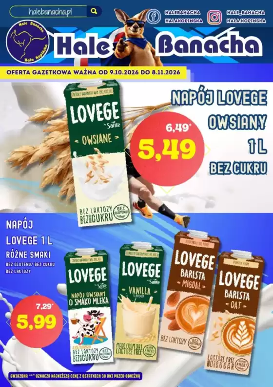 Katalog Hale Banacha w: Świętoszówka | Oferta gazetkowa ważna od 9.10.2026 do 8.11.2026 | 2026-10-09T00:00:00.000Z - 2026-11-08T00:00:00.000Z
