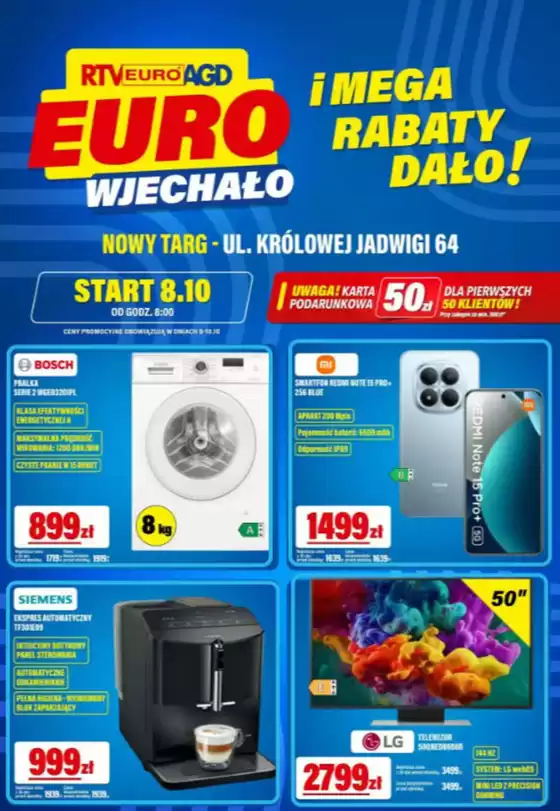 Katalog RTV Euro AGD | Mega rabaty dało! | 2026-10-09T00:00:00.000Z - 2026-10-10T00:00:00.000Z