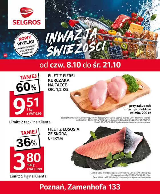 Katalog Selgros | Inwazja świeżości | 2026-10-08T00:00:00.000Z - 2026-10-21T00:00:00.000Z