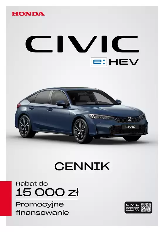 Katalog Honda | CIVIC eHEV Cennik Prod2026 Model2027 2026 10 09 v1 | 2026-01-01T00:00:00.000Z - 2026-12-31T00:00:00.000Z
