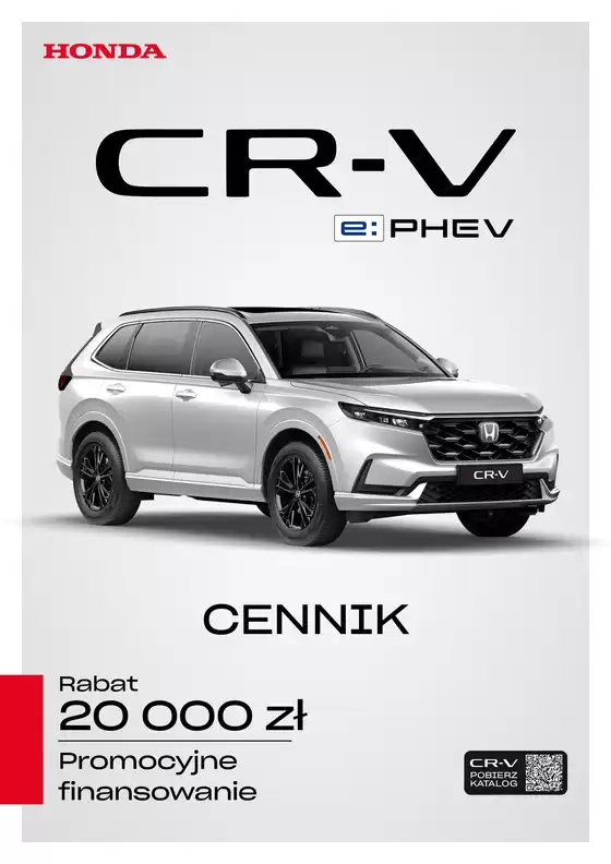 Katalog Honda | CR V ePHEV Cennik Prod2026 Model2026 2026 10 09 v1 | 2026-01-01T00:00:00.000Z - 2026-12-31T00:00:00.000Z