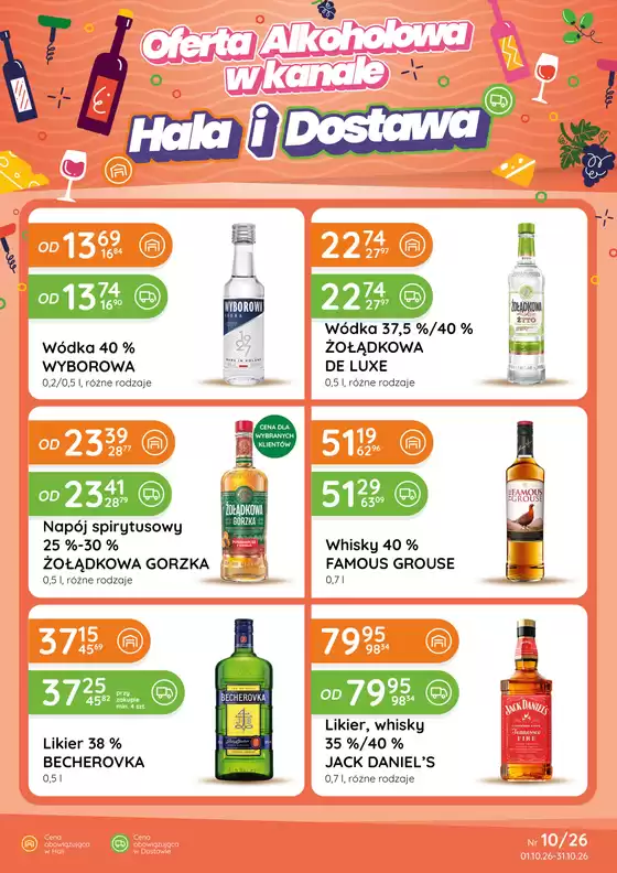 Katalog Eurocash w: Żabno | Katalog Alkoholowy EC10 | 2026-10-01T00:00:00.000Z - 2026-10-31T00:00:00.000Z