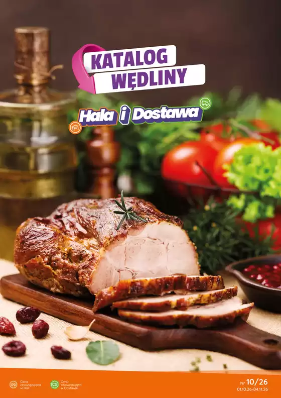 Katalog Eurocash w: Żabno | Katalog Wędlin EC10 | 2026-10-01T00:00:00.000Z - 2026-11-04T00:00:00.000Z