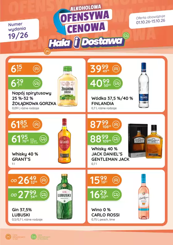 Katalog Eurocash w: Żabno | Ofensywa Alkoholowa EC19 | 2026-10-01T00:00:00.000Z - 2026-10-15T00:00:00.000Z