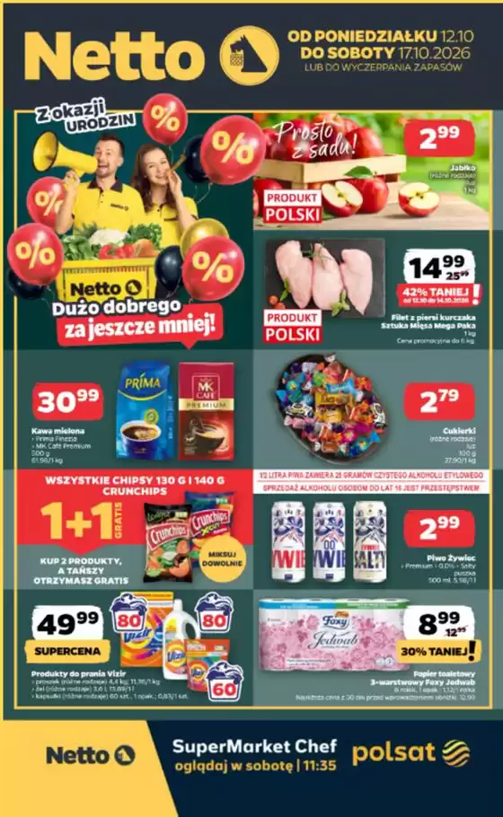 Katalog Netto | Dużo dobrego za jeszcze mniej! | 2026-10-12T00:00:00.000Z - 2026-10-17T00:00:00.000Z