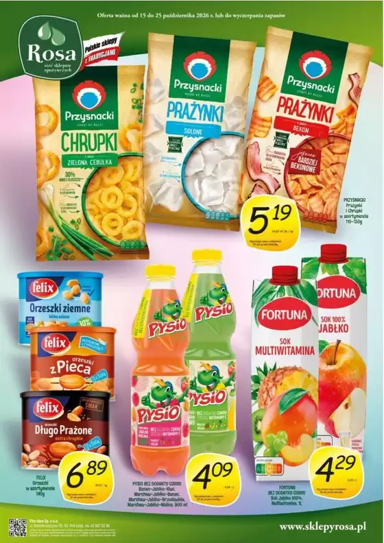 Katalog Rosa | Rosa gazetka | 2026-10-15T00:00:00.000Z - 2026-10-25T00:00:00.000Z