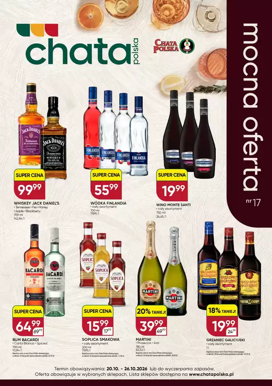 Katalog Chata Polska w: Konin | Mocna Oferta | 2026-10-20T00:00:00.000Z - 2026-10-26T00:00:00.000Z