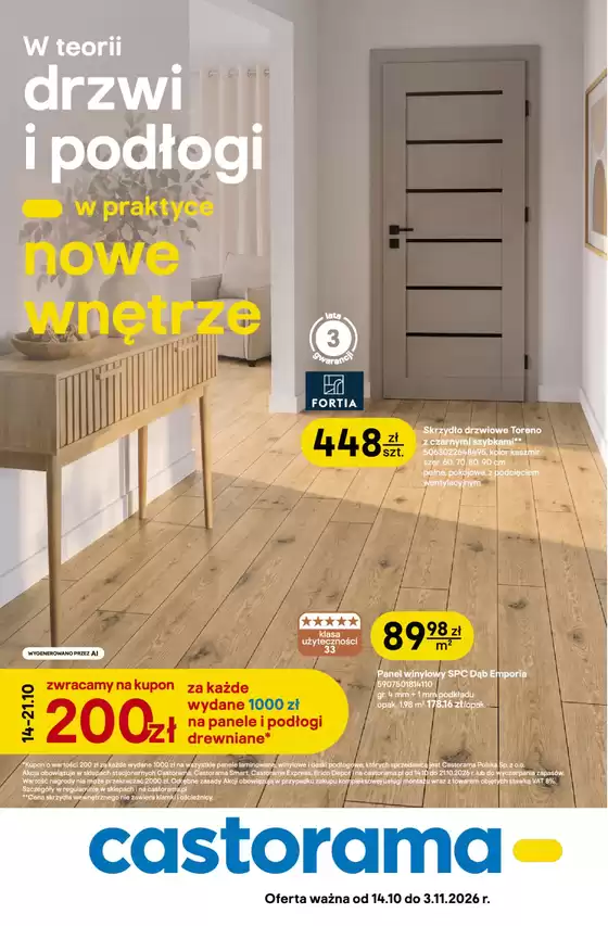 Katalog Castorama w: Wola | Castorama gazetka | 2026-10-14T00:00:00.000Z - 2026-11-03T00:00:00.000Z