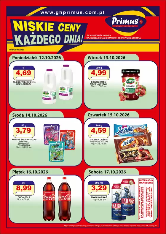 Katalog Primus | Plakat2 | 2026-10-12T00:00:00.000Z - 2026-10-17T00:00:00.000Z