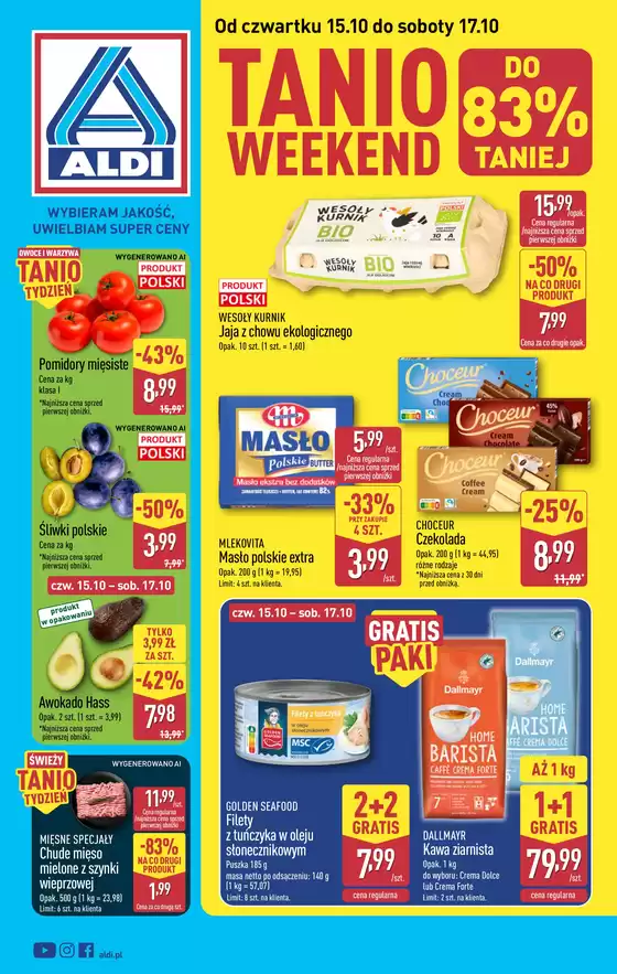 Katalog Aldi | Odkryj atrakcyjne oferty | 2026-10-15T00:00:00.000Z - 2026-10-17T00:00:00.000Z