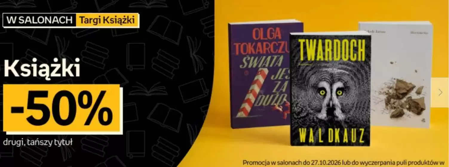 Katalog Empik w: Kościerzyna | Jesienne okazje do - 50 %  | 2026-10-14T00:00:00.000Z - 2026-11-06T00:00:00.000Z