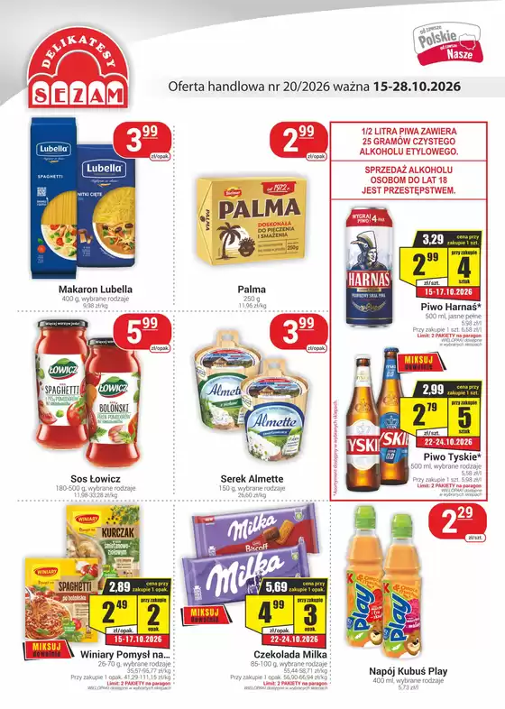 Katalog Nasz Sklep w: Baranów Sandomierski | Oferty dla łowców okazji | 2026-10-15T00:00:00.000Z - 2026-10-28T00:00:00.000Z