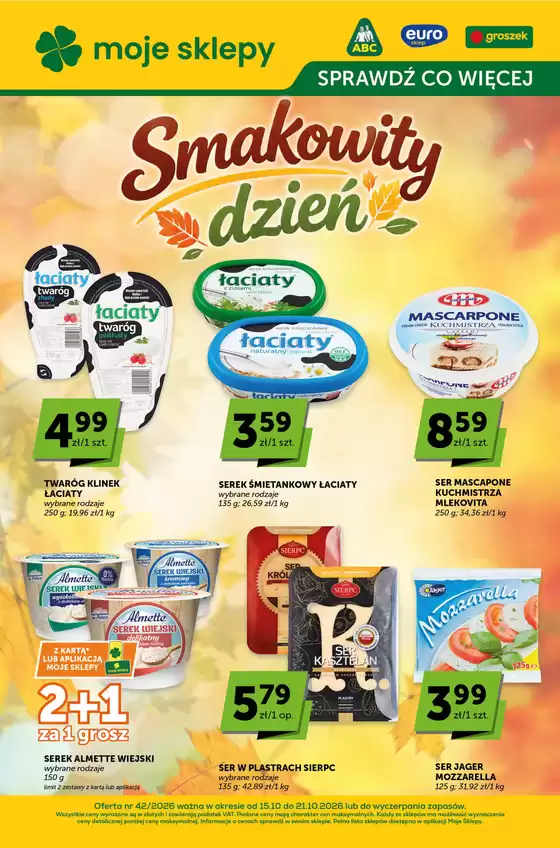 Katalog Groszek w: Namysłów | Aktualne promocje specjalne | 2026-10-15T00:00:00.000Z - 2026-10-21T00:00:00.000Z
