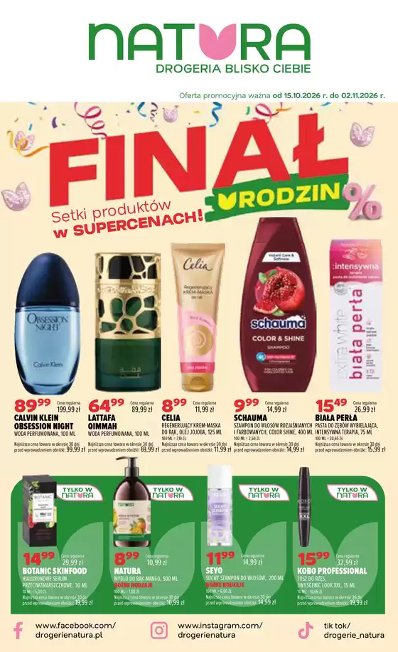 Katalog Drogerie Natura w: Nowy Wiśnicz | Fdd5c6e16251312d2eef029a02cd4fadd388a276 | 2026-10-15T00:00:00.000Z - 2026-11-02T00:00:00.000Z