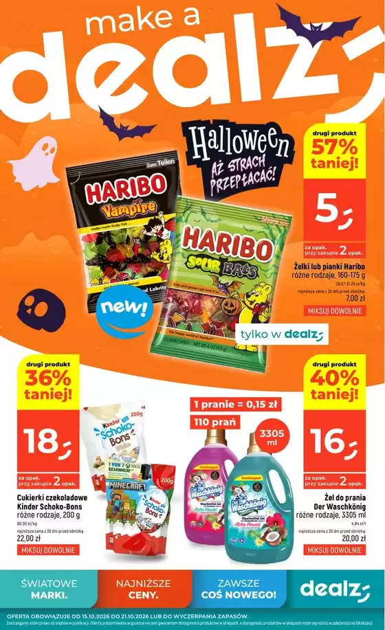 Katalog Dealz | Dealz gazetka | 2026-10-15T00:00:00.000Z - 2026-10-21T00:00:00.000Z