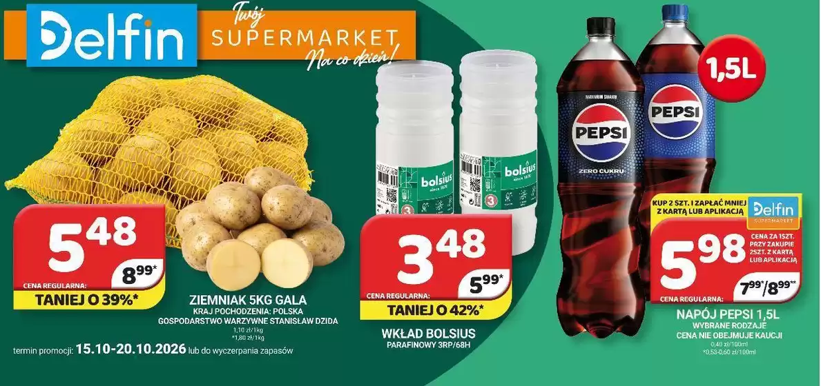 Katalog Delfin | Najlepsze oferty dla wszystkich klientów | 2026-10-15T00:00:00.000Z - 2026-10-20T00:00:00.000Z