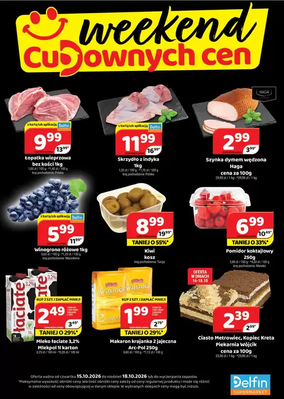 Katalog Delfin | Najlepsze oferty dla wszystkich łowców okazji | 2026-10-15T00:00:00.000Z - 2026-10-18T00:00:00.000Z