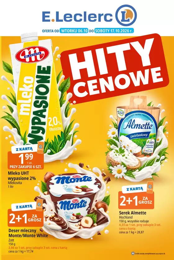 Katalog E.Leclerc | Atrakcyjne oferty specjalne dla wszystkich | 2026-10-06T00:00:00.000Z - 2026-10-17T00:00:00.000Z