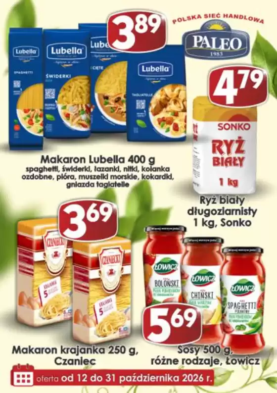 Katalog Delikatesy Paleo w: Czerniewice | Nasze najlepsze oferty dla Ciebie | 2026-10-12T00:00:00.000Z - 2026-10-31T00:00:00.000Z
