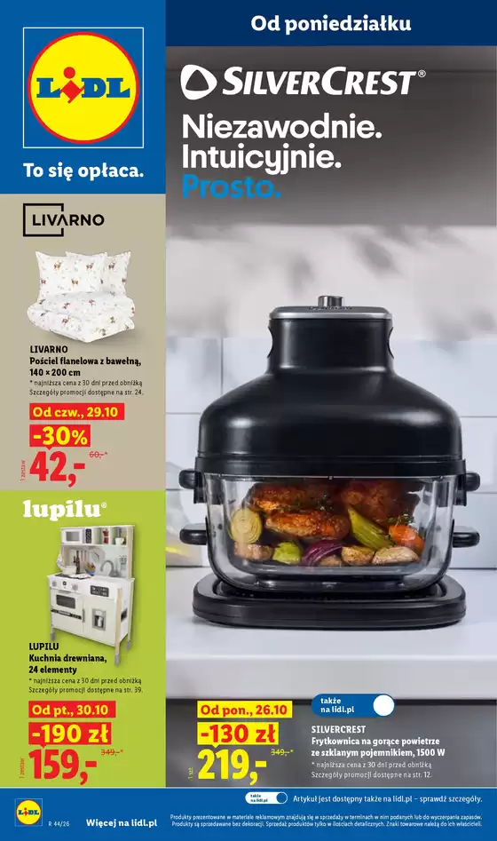Katalog Lidl w: Kołbaskowo | 26.10 | 2026-10-26T00:00:00.000Z - 2026-10-31T00:00:00.000Z