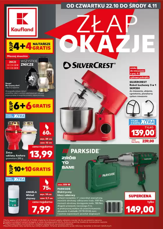 Katalog Kaufland | Kaufland Non food ważne do 4.11 | 2026-10-22T00:00:00.000Z - 2026-11-04T00:00:00.000Z