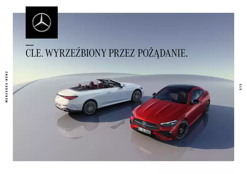 Katalog Mercedes-Benz w: Sokołów Małopolski | Mercedes-Benz CLE | 2026-10-19T00:00:00.000Z - 2027-03-31T00:00:00.000Z