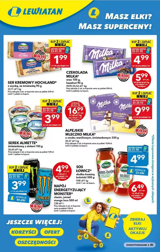 Katalog Lewiatan w: Tarnobrzeg | Najlepsze oferty i rabaty | 2026-10-22T00:00:00.000Z - 2026-10-31T00:00:00.000Z