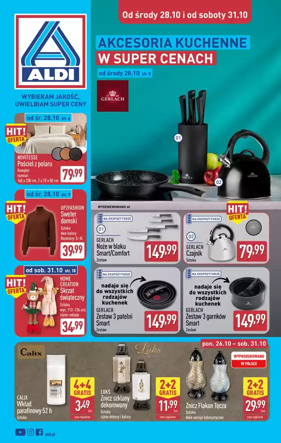 Katalog Aldi | Najlepsze oferty dla wszystkich klientów | 2026-10-26T00:00:00.000Z - 2026-10-31T00:00:00.000Z