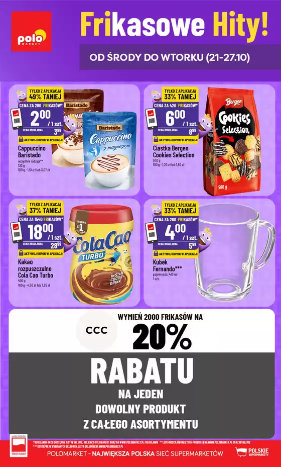 Katalog POLOmarket | Wyjątkowe Frikasy POLOmarket do 27.10 (G43) | 2026-10-21T00:00:00.000Z - 2026-10-27T00:00:00.000Z