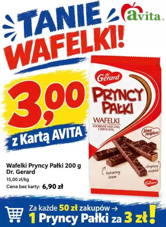 Katalog Avita w: Kwidzyn | Dziś, jutro...I pojurze‼ tanie wafelki w avita! | 2026-10-21T00:00:00.000Z - 2026-10-22T00:00:00.000Z