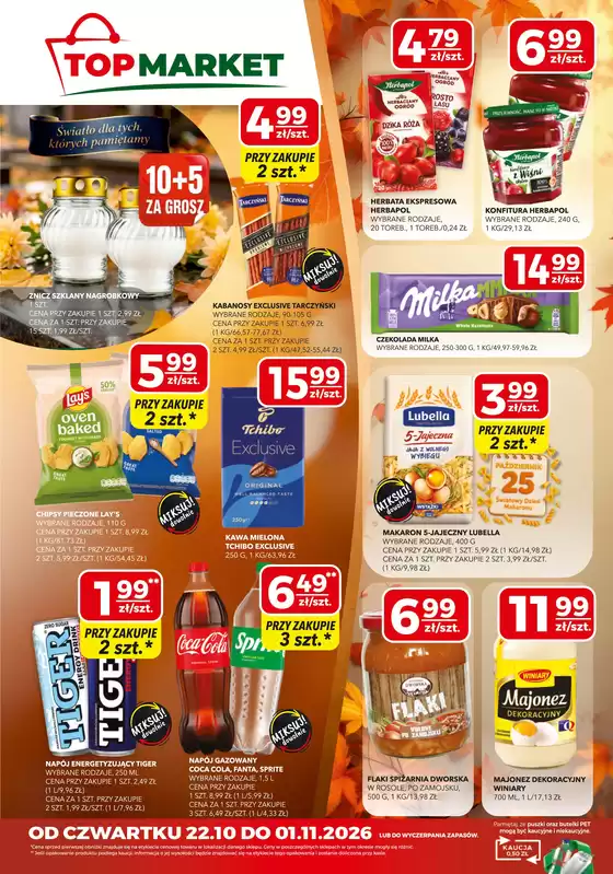 Katalog Top Market | Specjalne oferty dla Ciebie | 2026-10-22T00:00:00.000Z - 2026-11-01T00:00:00.000Z
