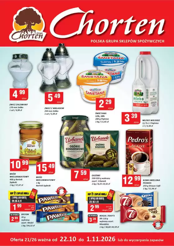 Katalog Chorten w: Frydrychowice | G21 MAŁA GAZETKA | 2026-10-22T00:00:00.000Z - 2026-11-01T00:00:00.000Z