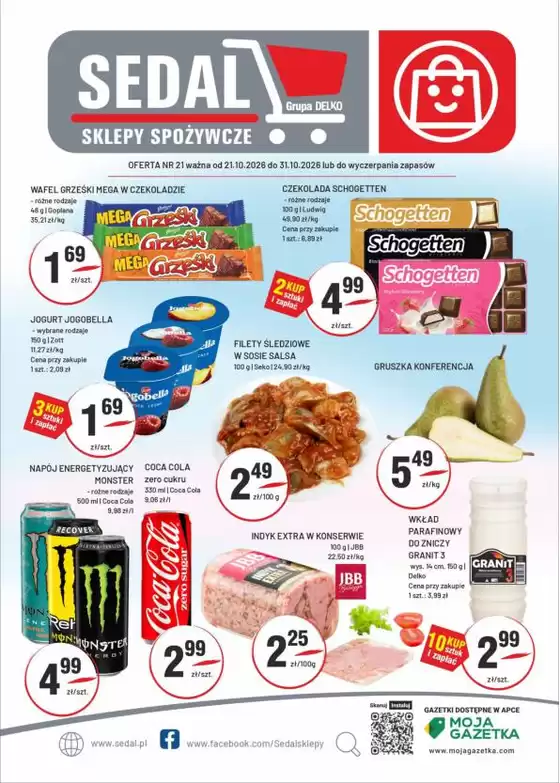 Katalog Sedal w: Krzczonów | Sedal gazetka | 2026-10-21T00:00:00.000Z - 2026-10-31T00:00:00.000Z