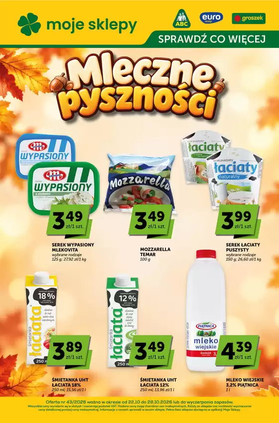 Katalog Euro Sklep w: Krzczonów | Najlepsze oferty dla wszystkich klientów | 2026-10-22T00:00:00.000Z - 2026-10-28T00:00:00.000Z