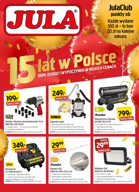 Katalog Jula w: Góra Kalwaria | TC | 2026-10-22T00:00:00.000Z - 2026-11-05T00:00:00.000Z