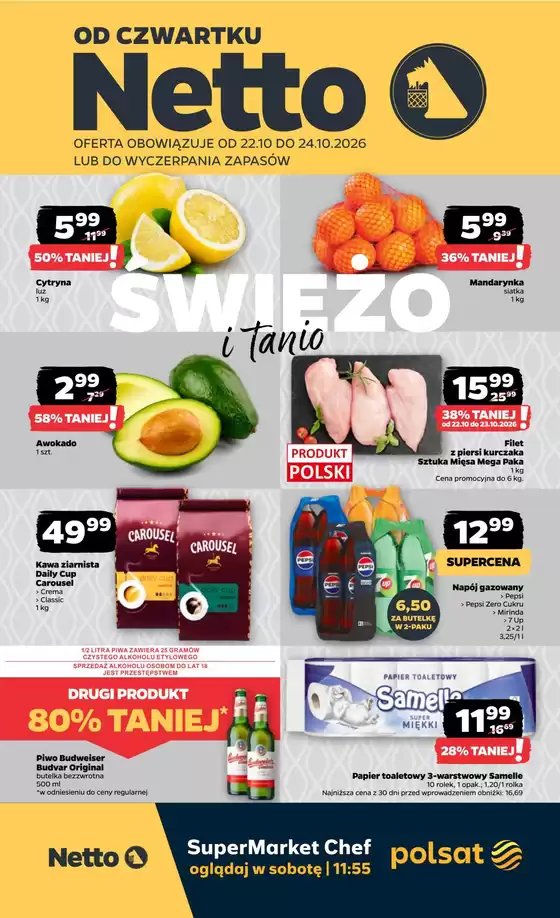 Katalog Netto | Netto Gazetka T43B Food 2026 | 2026-10-22T00:00:00.000Z - 2026-10-24T00:00:00.000Z