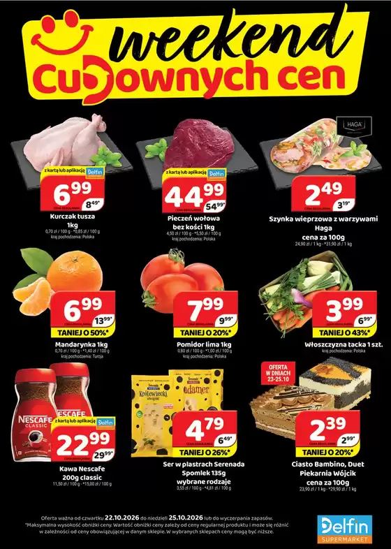 Katalog Delfin | Rabaty i promocje | 2026-10-22T00:00:00.000Z - 2026-10-25T00:00:00.000Z