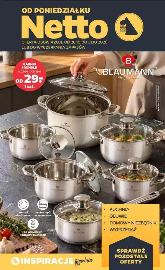 Katalog Netto | Netto Gazetka T44A NonFood 2026 | 2026-10-26T00:00:00.000Z - 2026-10-31T00:00:00.000Z