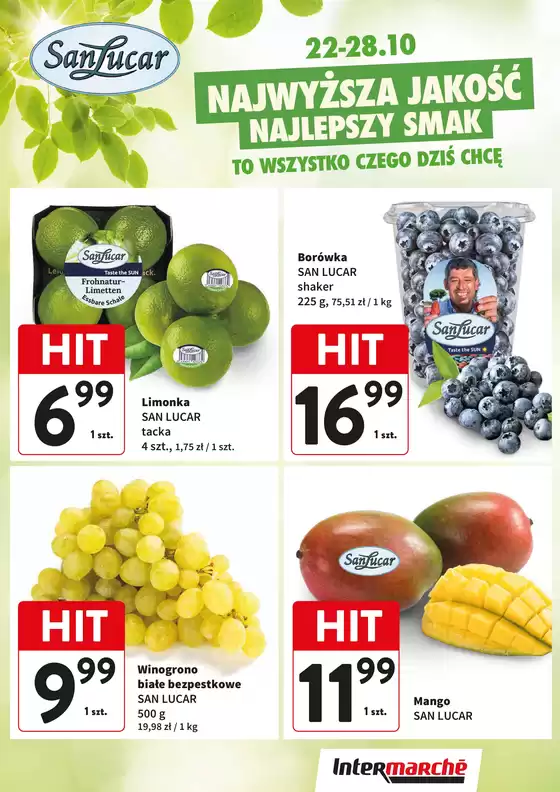 Katalog Intermarche | Nasze najlepsze okazje | 2026-10-22T00:00:00.000Z - 2026-10-28T00:00:00.000Z
