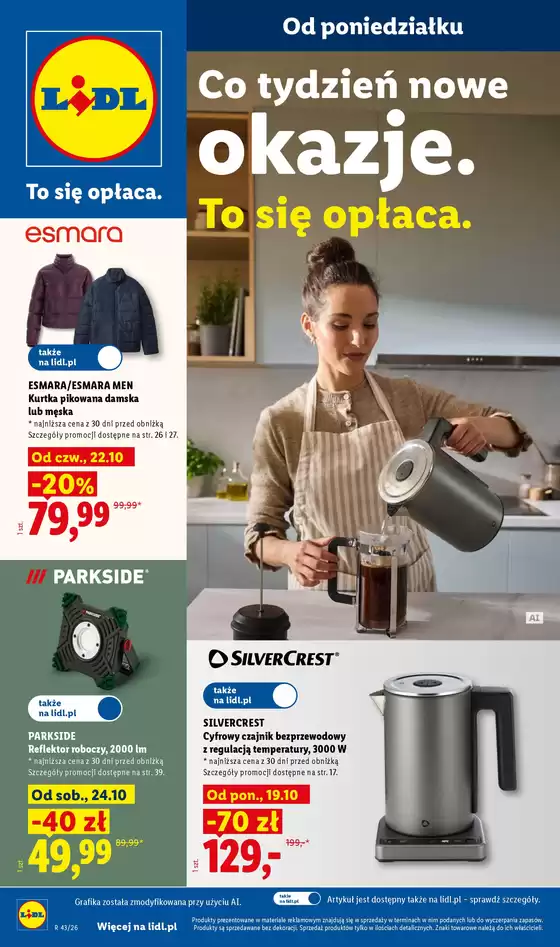 Katalog Lidl | 19.10 | 2026-10-19T00:00:00.000Z - 2026-10-24T00:00:00.000Z
