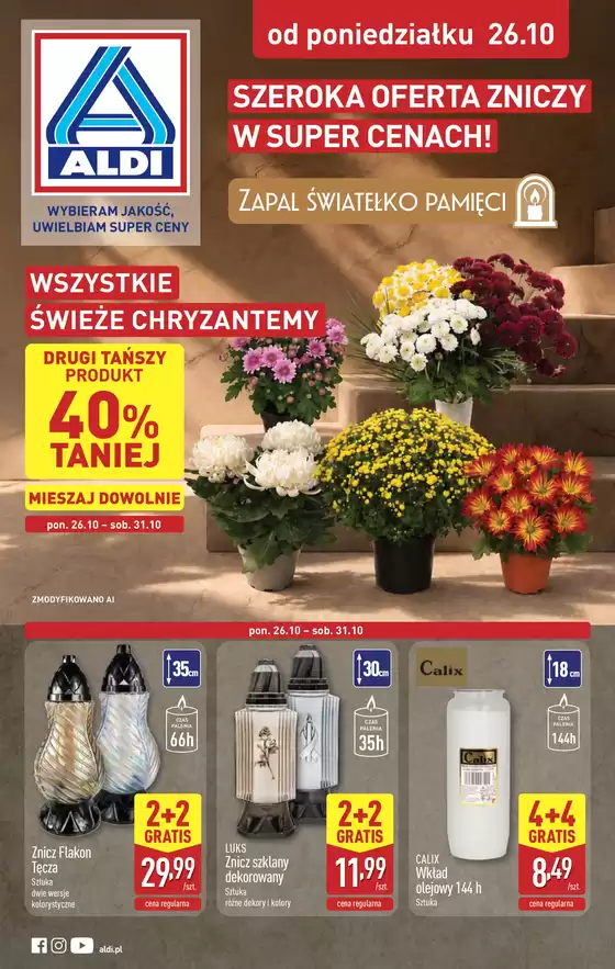 Katalog Aldi w: Wilamowice | Specjalne oferty dla Ciebie | 2026-10-26T00:00:00.000Z - 2026-10-31T00:00:00.000Z