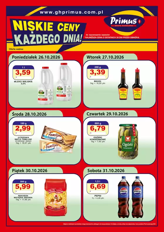 Katalog Primus | Plakat2 | 2026-10-26T00:00:00.000Z - 2026-10-31T00:00:00.000Z