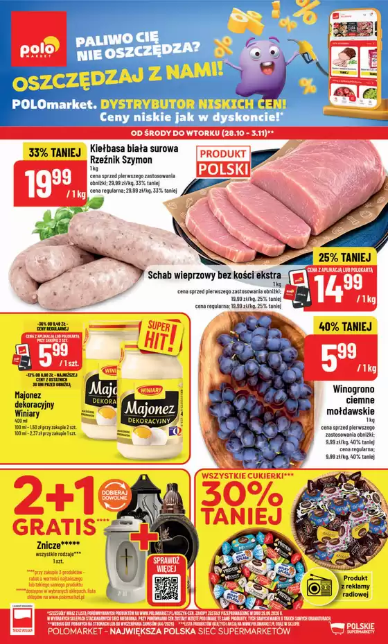 Katalog POLOmarket | Nowe promocje POLOmarket do 03.11 (G44) | 2026-10-28T00:00:00.000Z - 2026-11-03T00:00:00.000Z