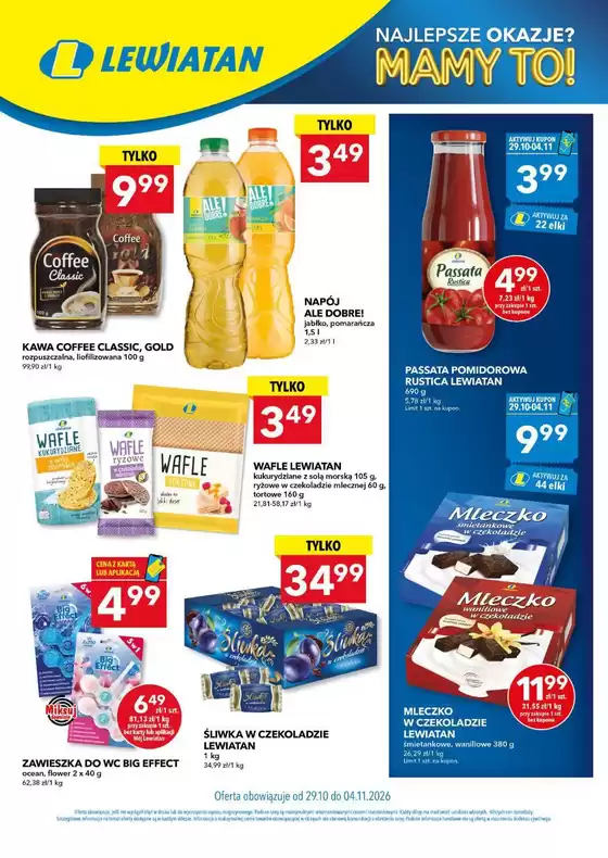 Katalog Lewiatan w: Przedecz | Nowe oferty do odkrycia | 2026-10-29T00:00:00.000Z - 2026-11-04T00:00:00.000Z