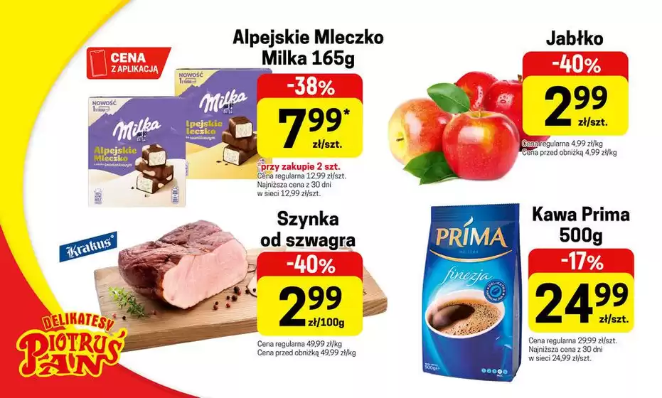 Katalog Delikatesy Piotruś Pan | Rabaty i promocje | 2026-10-28T00:00:00.000Z - 2026-11-11T00:00:00.000Z