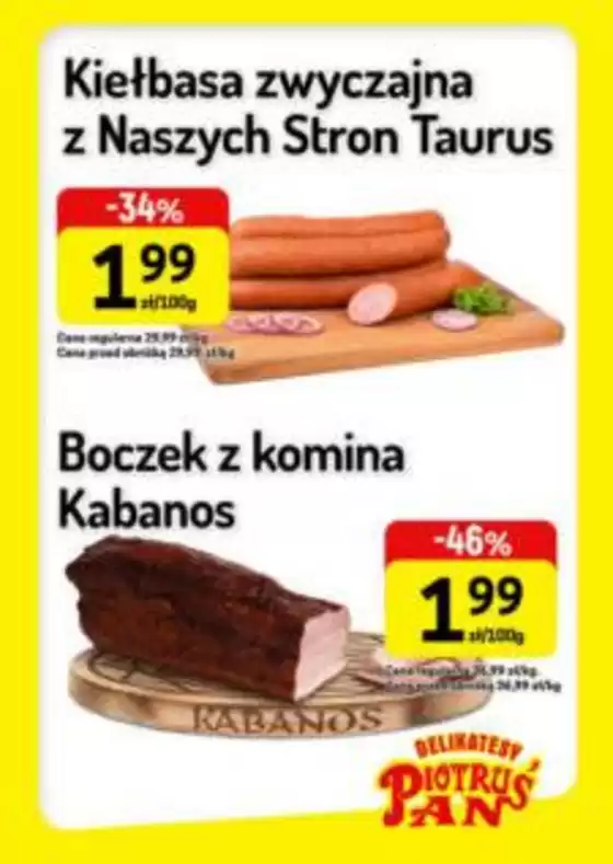 Katalog Delikatesy Piotruś Pan | Nasze najlepsze oferty dla Ciebie | 2026-10-28T00:00:00.000Z - 2026-11-11T00:00:00.000Z